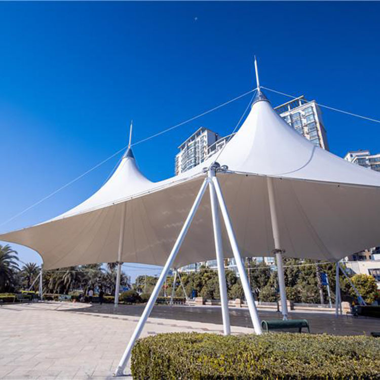 万荣县膜结构景观棚