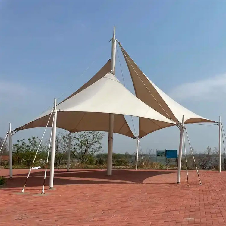 万荣县膜结构景观棚