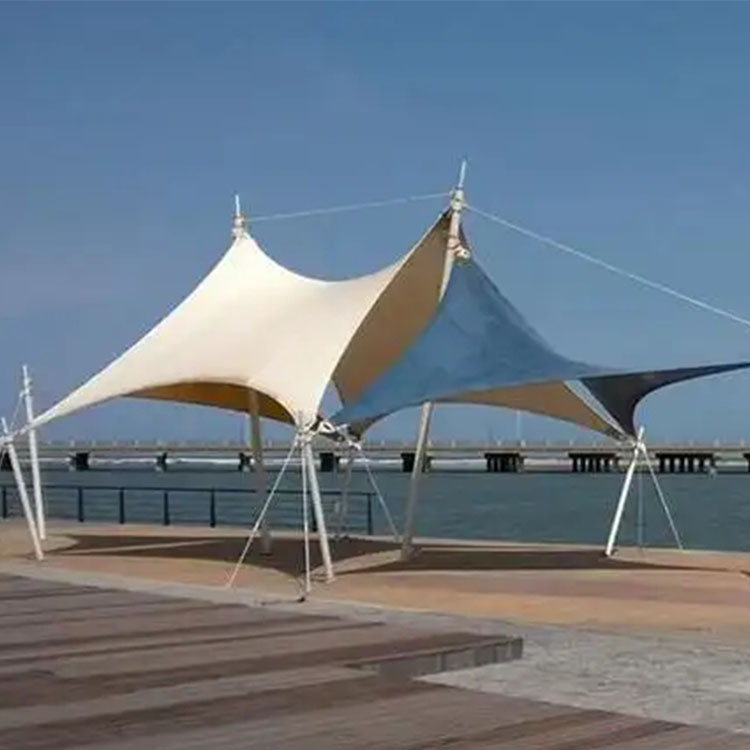 万荣县膜结构景观棚