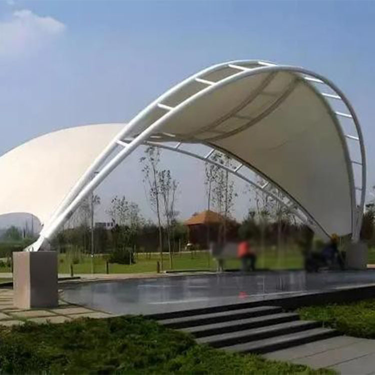 万荣县膜结构景观棚