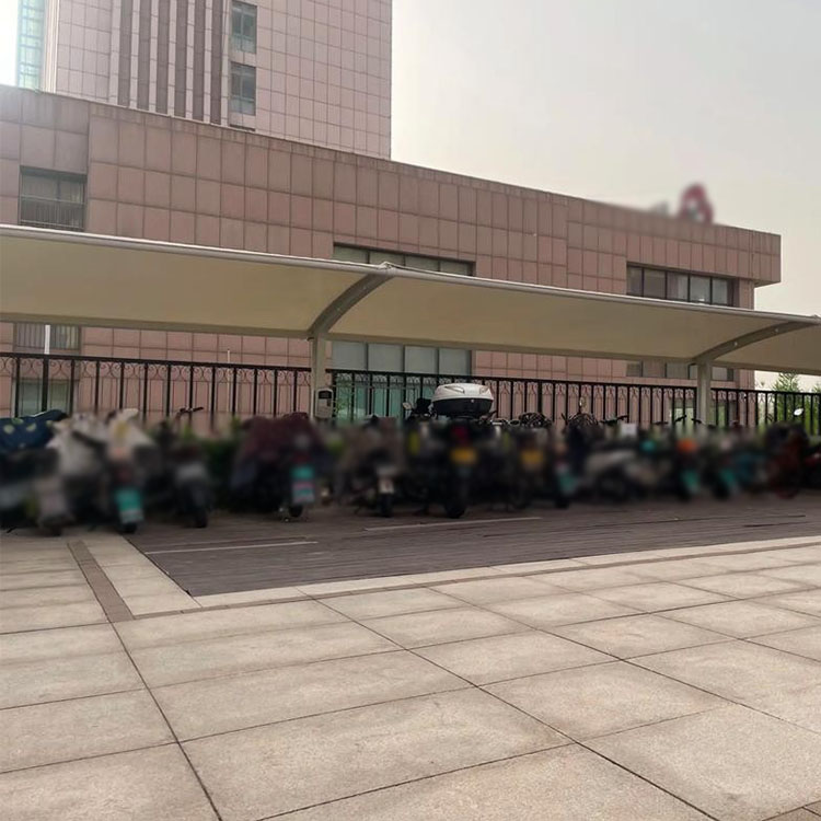 万荣县膜结构电动车棚