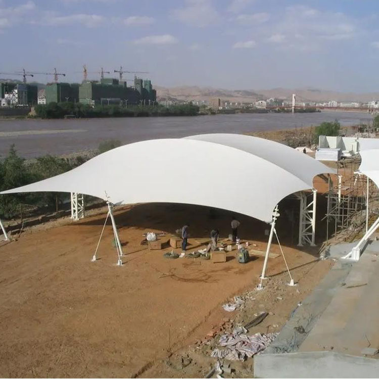 万荣县膜结构汽车棚